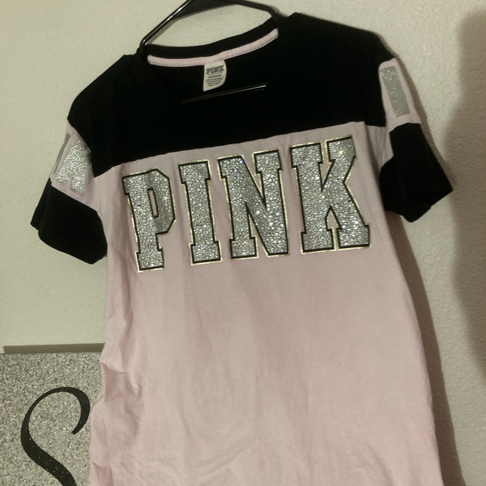 Pink Kids Glitter T-Shirt